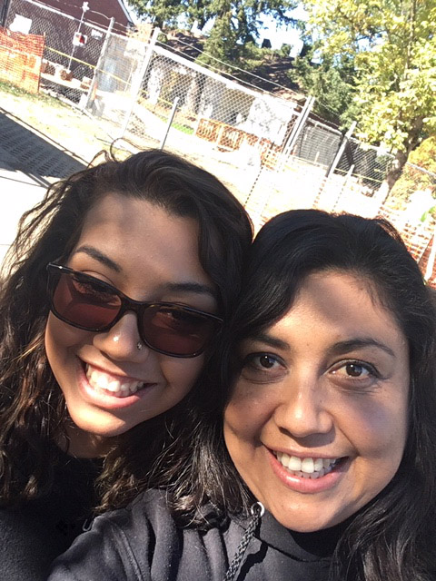 Aurea and Leslie Lomeli