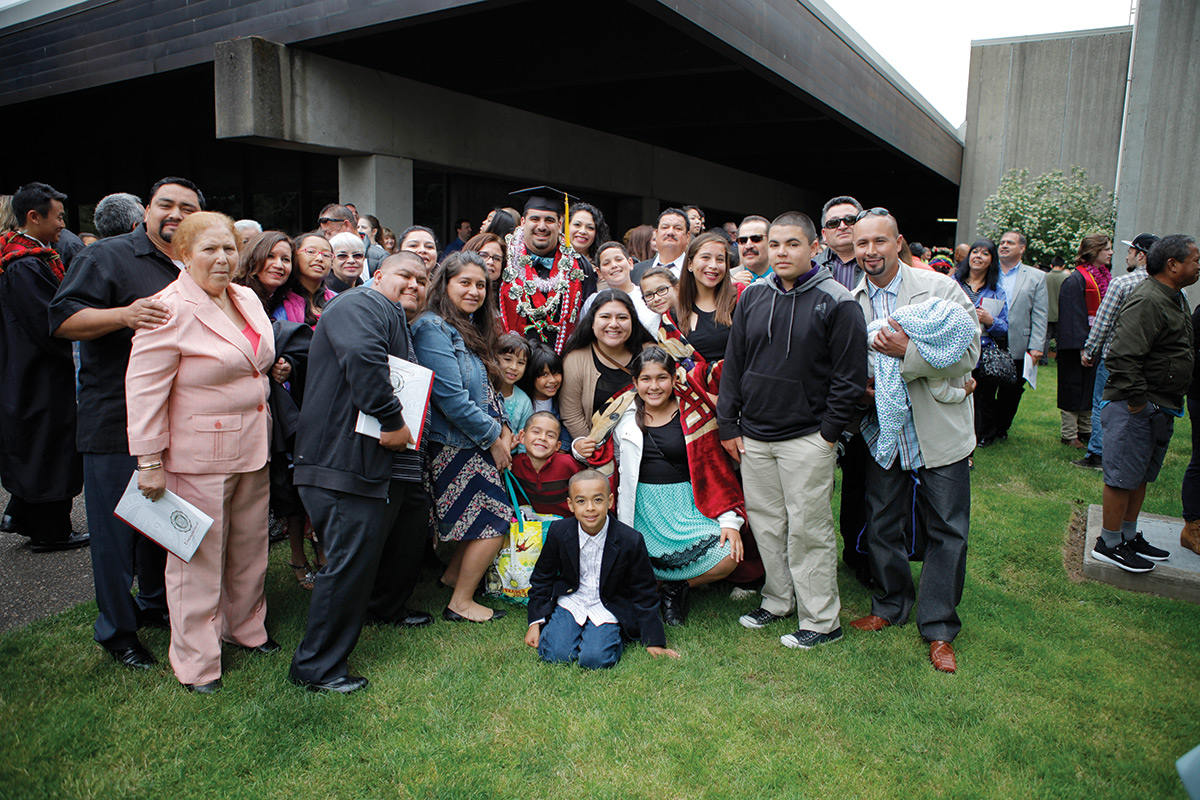 Carillo Family posing for a picture.