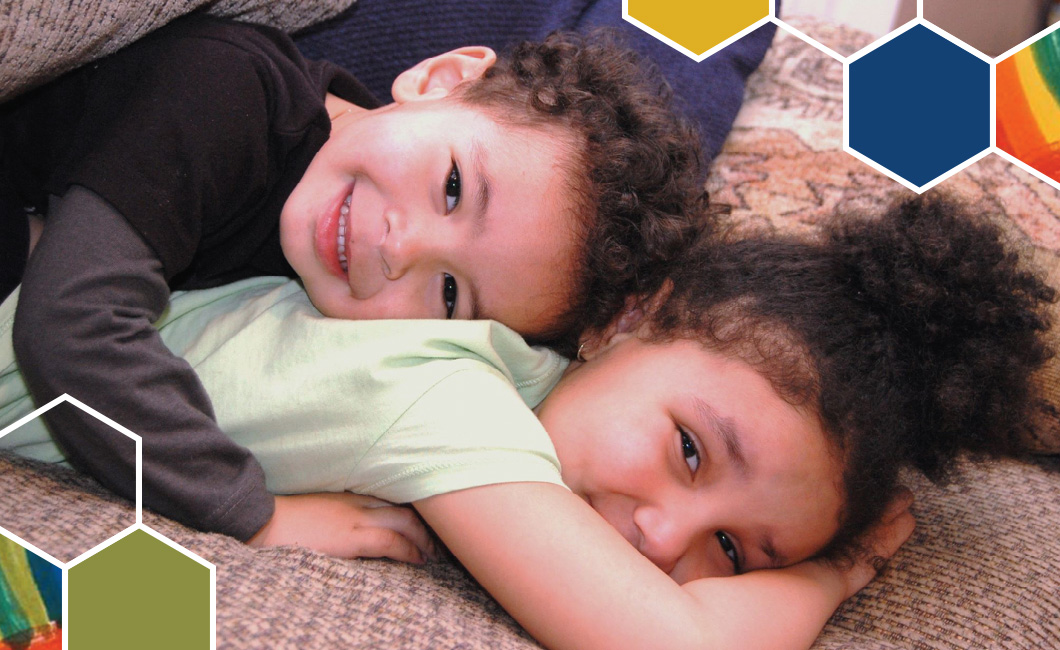 Jada and Jordan smiling together.