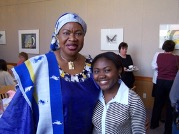 Comfort Ricketts and the First Lady of Liberia