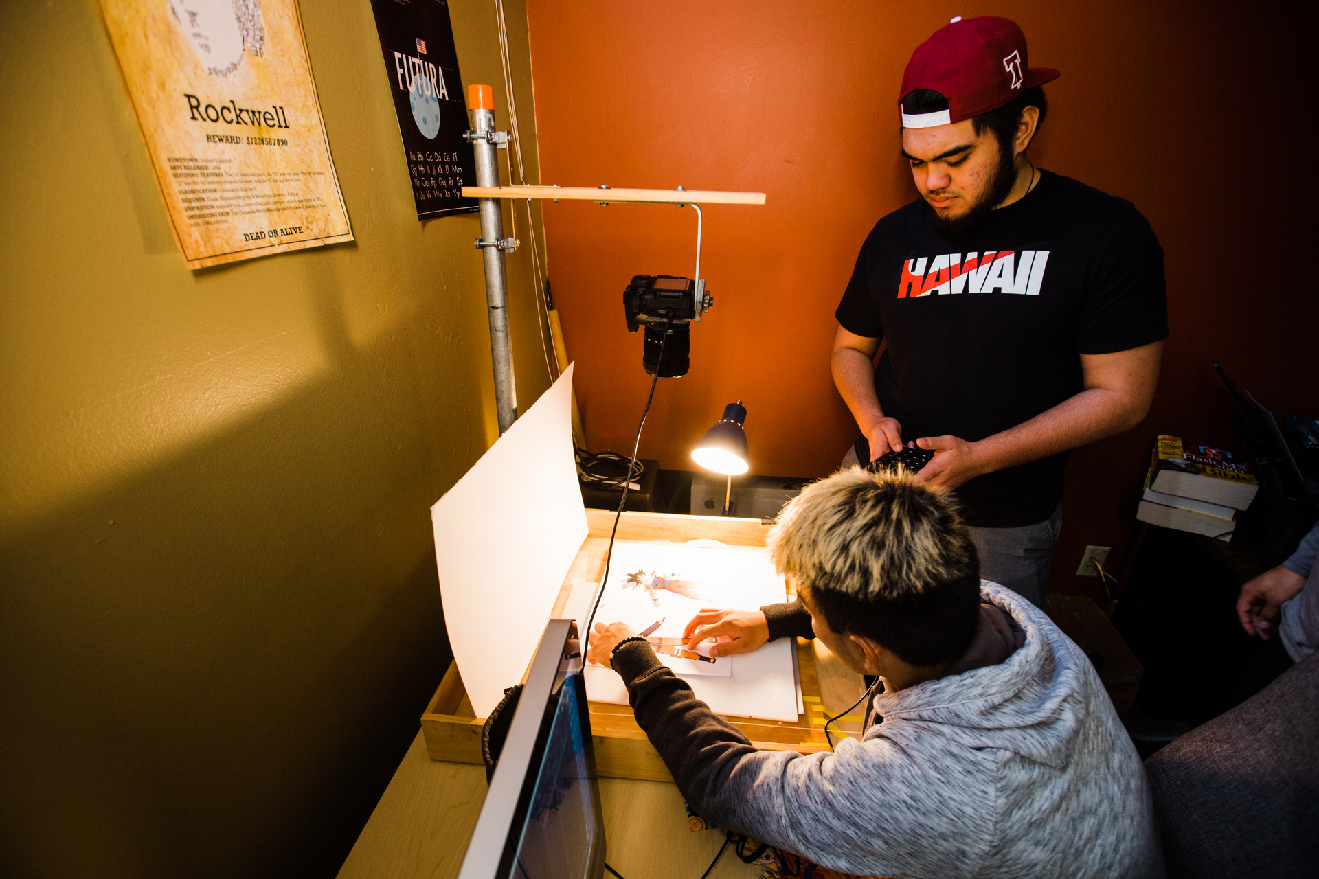 Students bring drawings to life