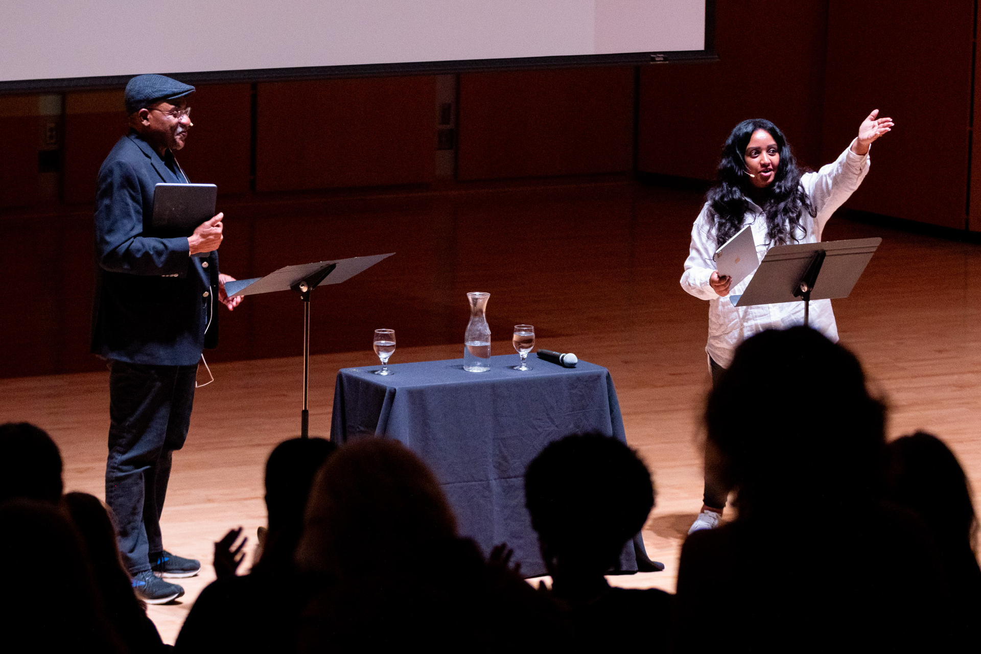 Kwame Dawes and Mahtem Shiferraw present a reading