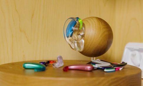colorful hearing aids