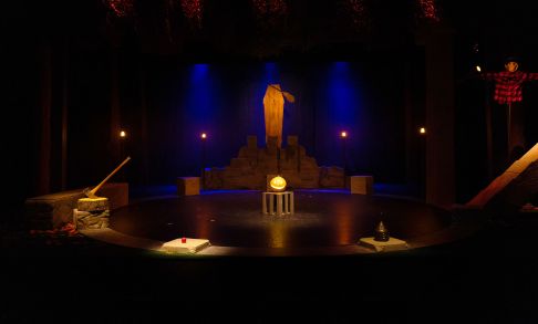 Tom Miles Theatre Stage During The Lantern Of Jack
