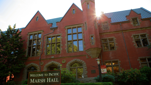 Marsh Hall on the Pacific University Forest Grove Campus