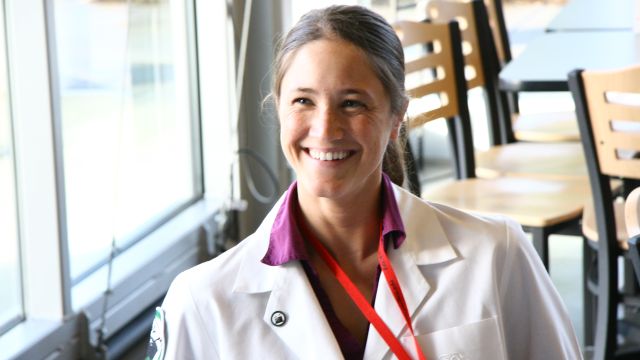 physician assistant posing for a picture
