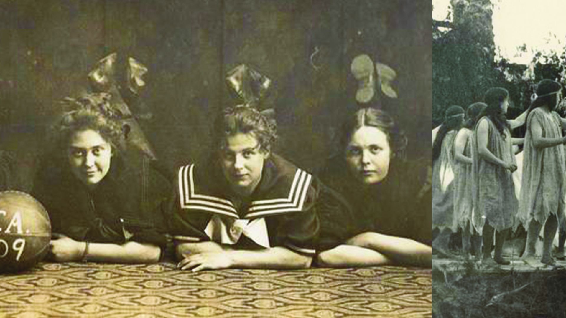 black and white photos of women